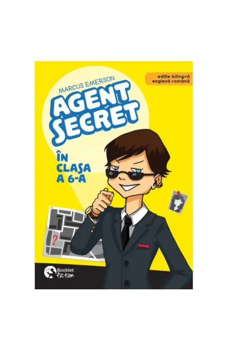 AGENT SECRET IN CLASA A 6 -A BILINGV ENGLEZ - ROMAN