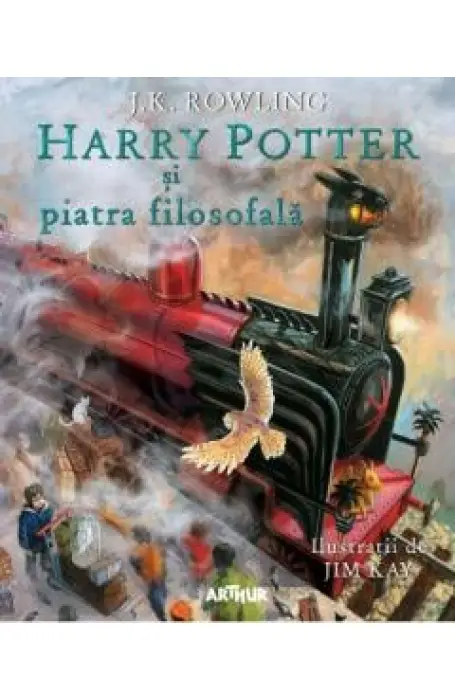 HARRY POTTER SI PIATRA FILOSOFALA ILUSTRAT ED 2024/NNEW