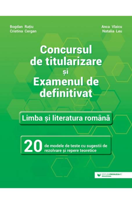 CONCURSUL DE TITULARIZARE SI EXAMENUL DE DEFINITIVAT ROMANA 20 DEE MODELE P45