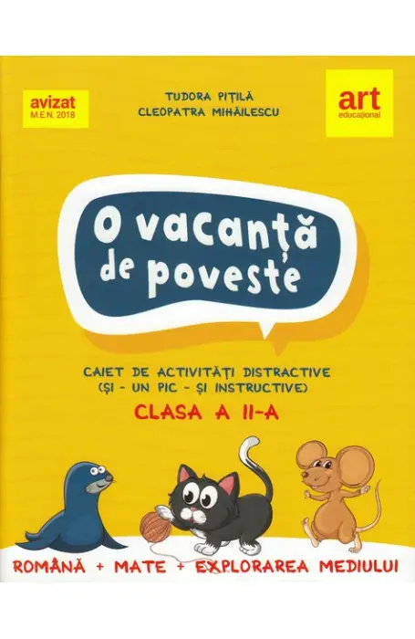 O VACANTA DE POVESTE 2 CAIET ART