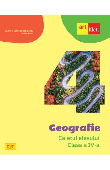 GEOGRAFIE 4 CAIET ART 2022