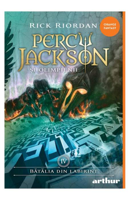 PERCY JACKSON 4 BATALIA DIN LABIRINT (ORANGE FANTASY) ED 2023