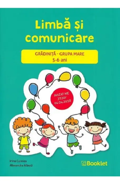 GR019 GRUPA MARE LIMBA SI COMUNICARE BOOKLET