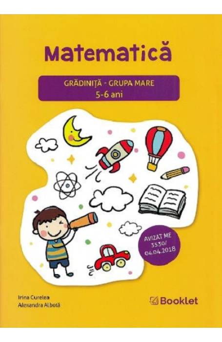 GR020 GRUPA MARE - MATEMATICA BOOKLET