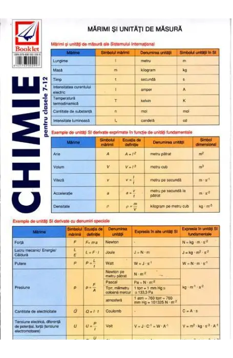 PLIANT CHIMIE 7-12 BOOKLET