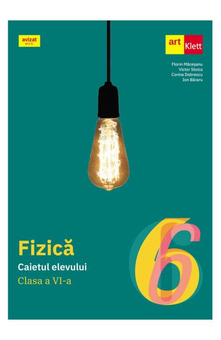 FIZICA 6 CAIET ART 2023 ACCES ONLINE KUR4MZREY7R8