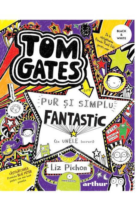 TOM GATES 5 PUR SI SIMPLU FANTASTIC/ NNEW ED 2023 BLACK & WHITE