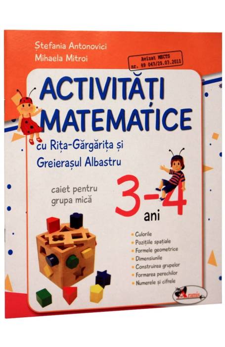 ACTIVITATI PRACTICE 3-4 ANI ARAMIS