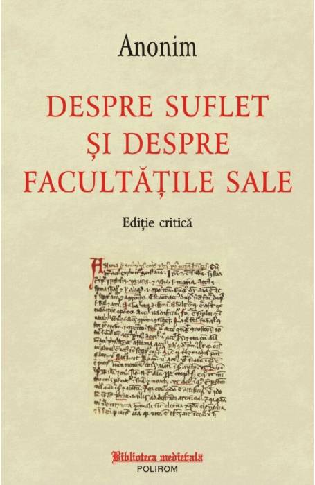 DESPRE SUFLET SI DESPRE FACULTATILE SALE 