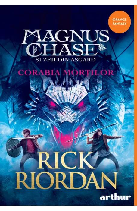 MAGNUS CHASE 3 CORABIA MONSTRILOR ORANGE FANTASY