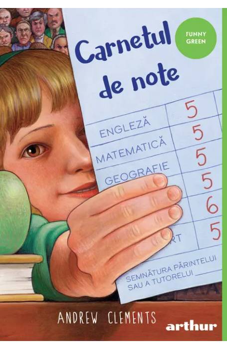 CARNETUL DE NOTE FUNNY GREEN PB 2026