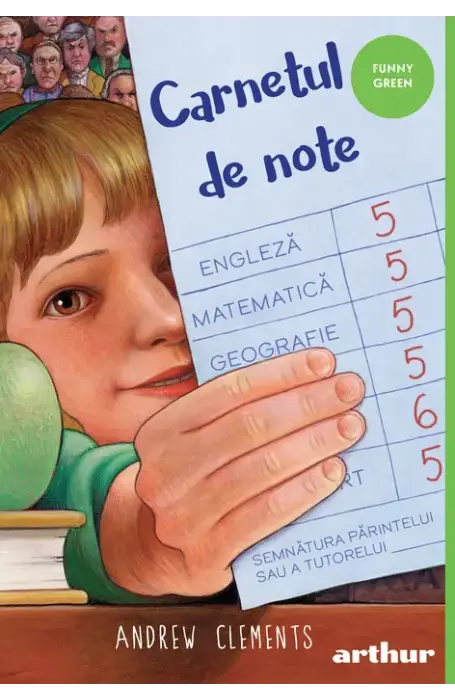 CARNETUL DE NOTE FUNNY GREEN PB 2026
