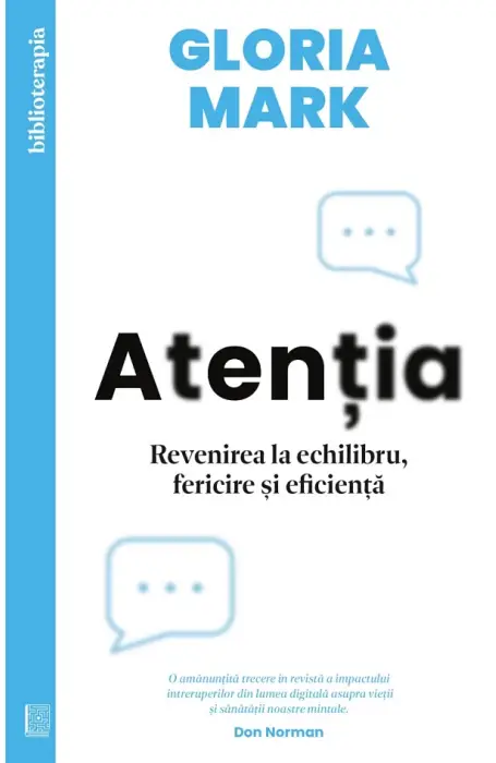 ATENTIA. REVENIREA LA ECHILIBRU, FERICIRE SI EFICIENTA CV