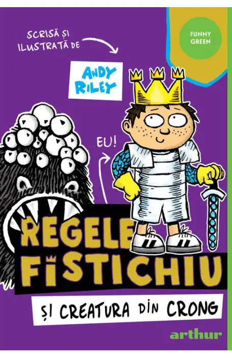 REGELE FISTICHIU 2 REGELE FISTICHIU SI CREATURA DIN CRONG PB FUNNY GREEN ED 2024