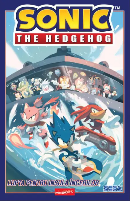 SONIC THE HEDGEHOG 3 LUPTA PENTRU INSULA INGERILOR MINIGRAFIC