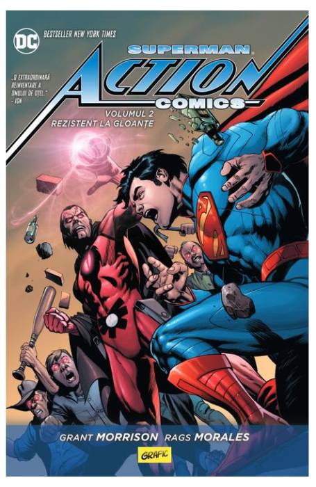 SUPERMAN ACTION COMICS #2 REZISTENT LA GLOANTE GRAFIC