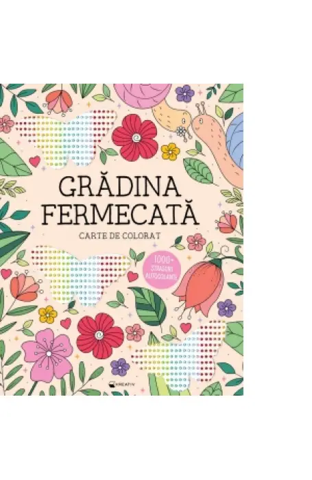 GRADINA FERMECATA CARTE DE COLORAT 1000 STRASURI