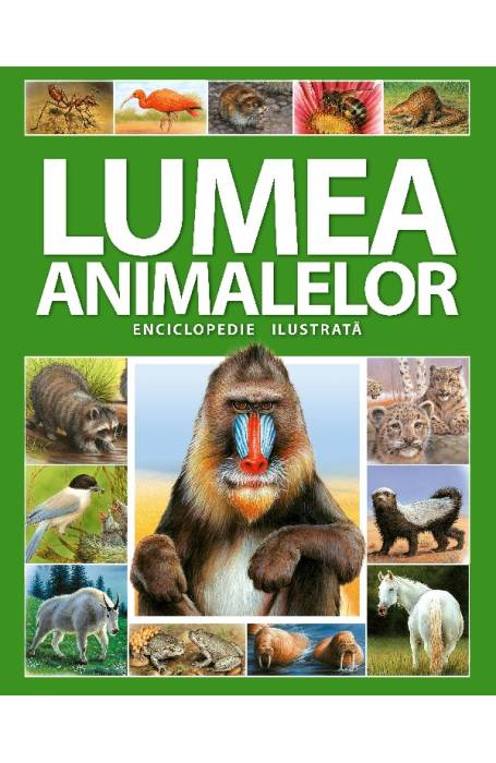 LUMEA ANIMALELOR ENCICLOPEDIE ILUSTRATA KREATIV