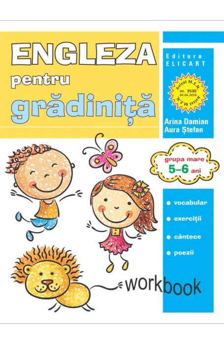 ENGLEZA PENTRU GRADINITA CAIET - GRUPA MARE ELICART