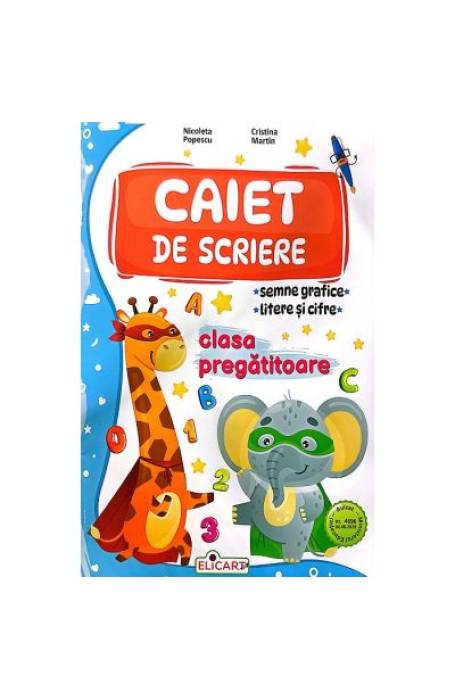 CAIET DE SCRIERE PREGATITOARE ELICART