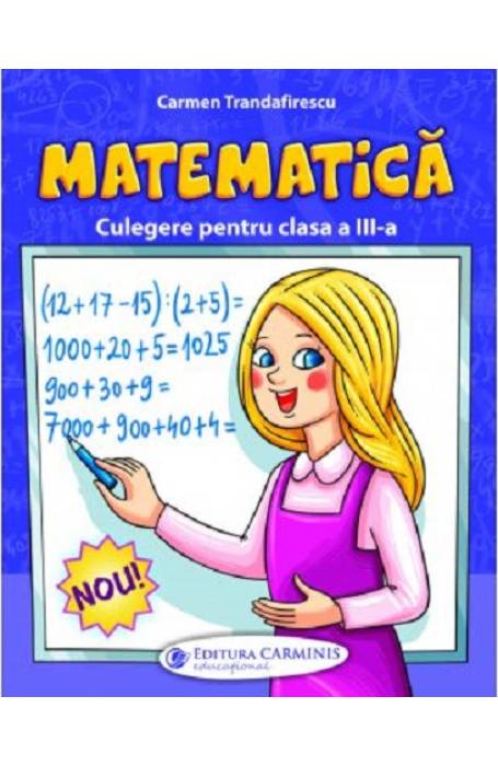 MATEMATICA 3 CULEGERE TRANDAFIRESCU 2021 M3T