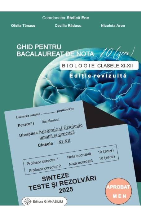 BIOLOGIE BAC 11- 12 GIMNAZIUM 2026