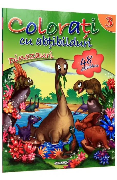 COLORATI 3 CU ABT DINOZAURI