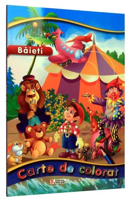 CARTE DE COLORAT BAIETI UNICART